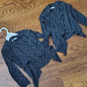 Twin girls cardigan size 3T